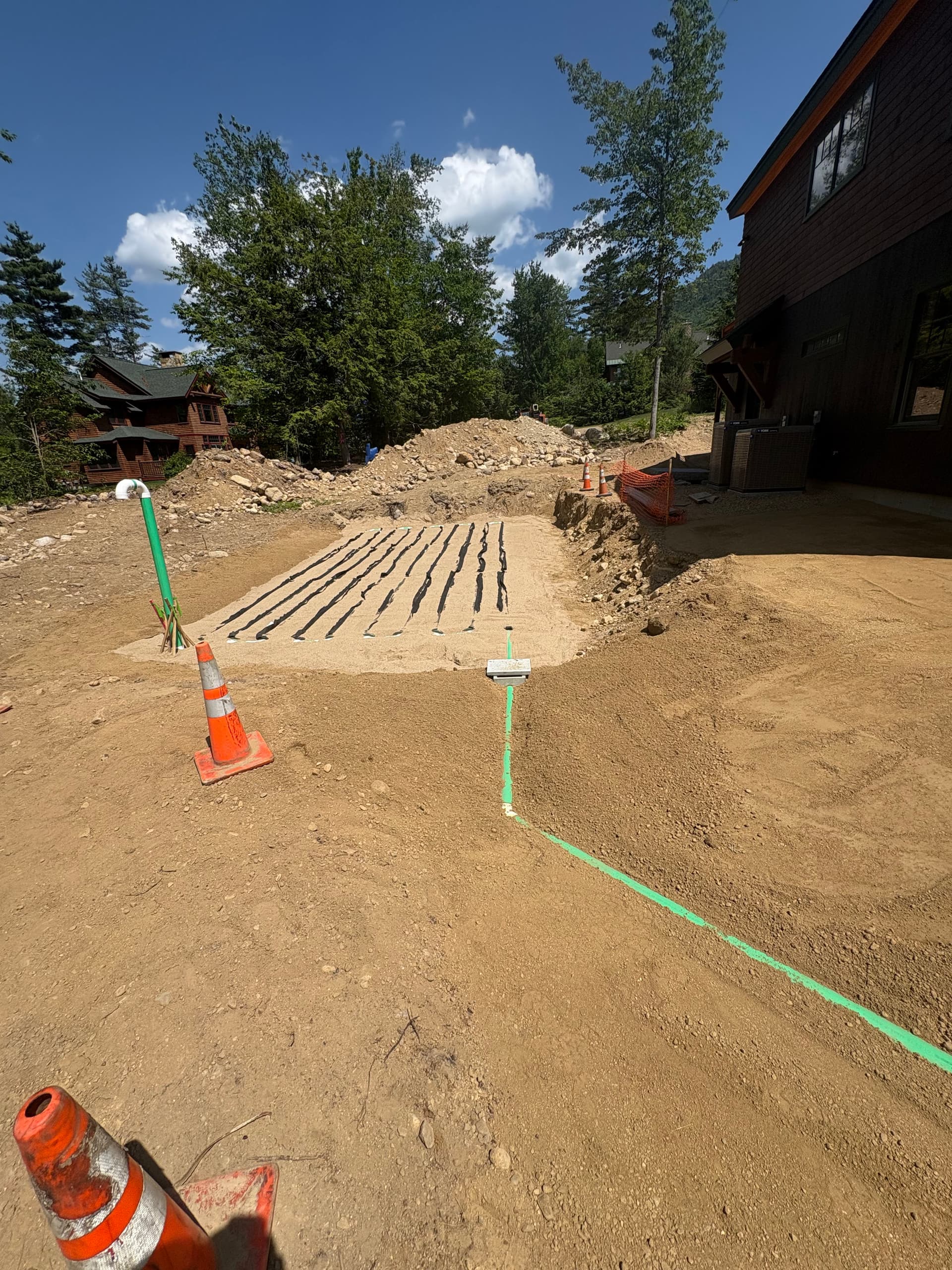 Gallery photos for 4-Bedroom Septic System Install Ready for Inspection in Bartlett NH: Image #4