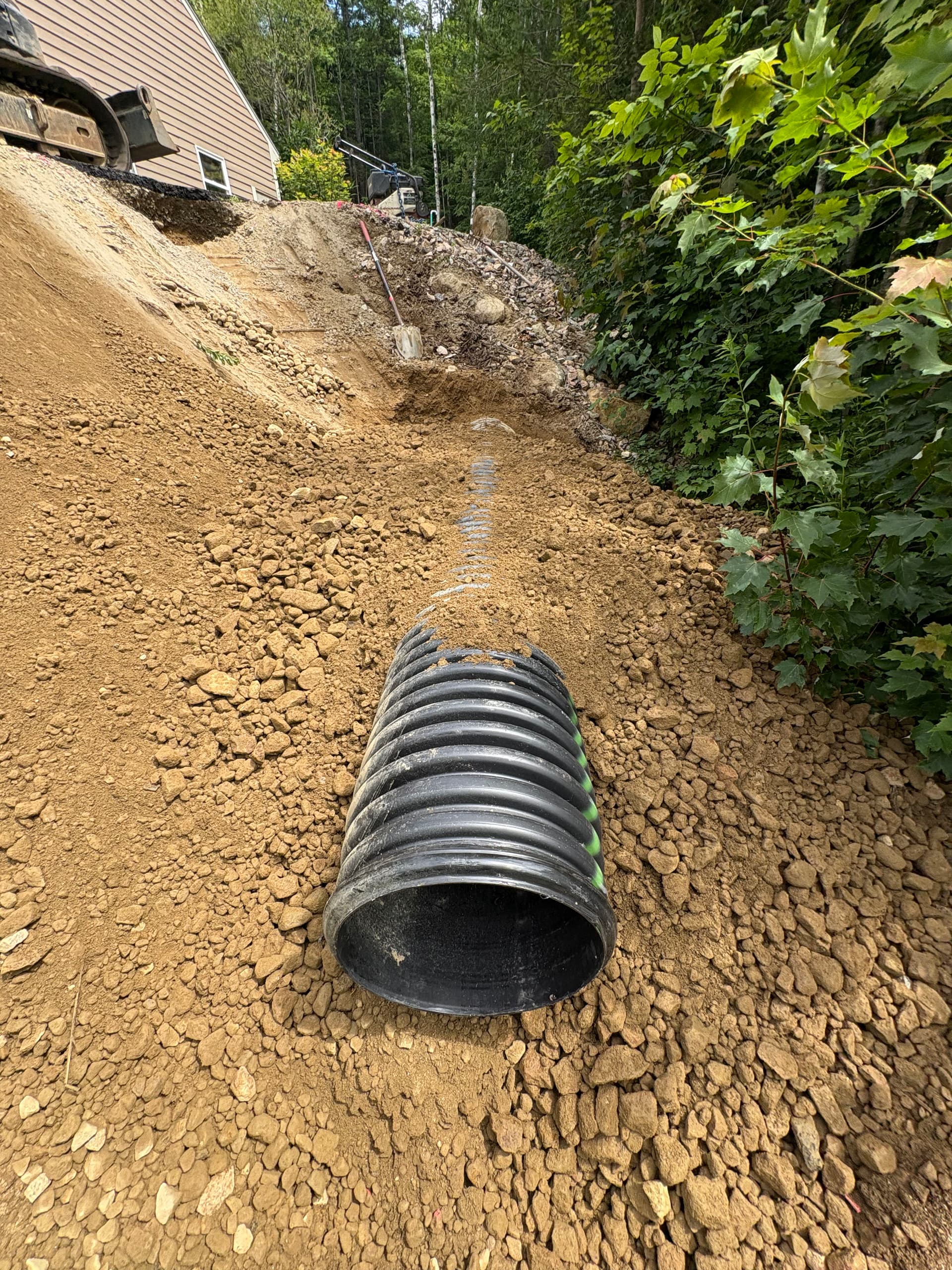 Gallery photos for Failed Stormwater Drain Line Repair and Erosion Control in Jackson: Image #4