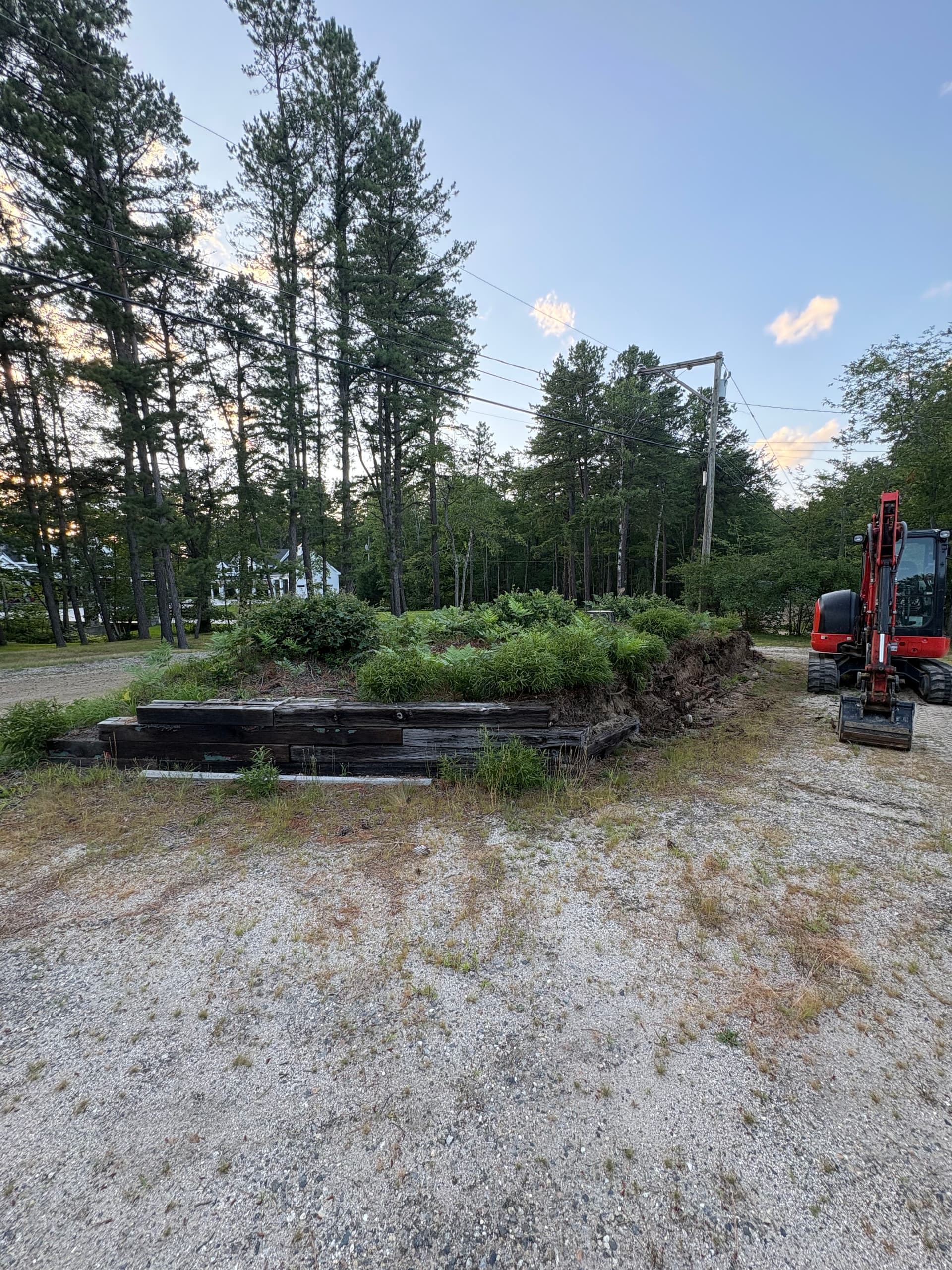 Gallery photos for Retaining Wall Removal and Driveway Expansion at Conway Lake: Image #1