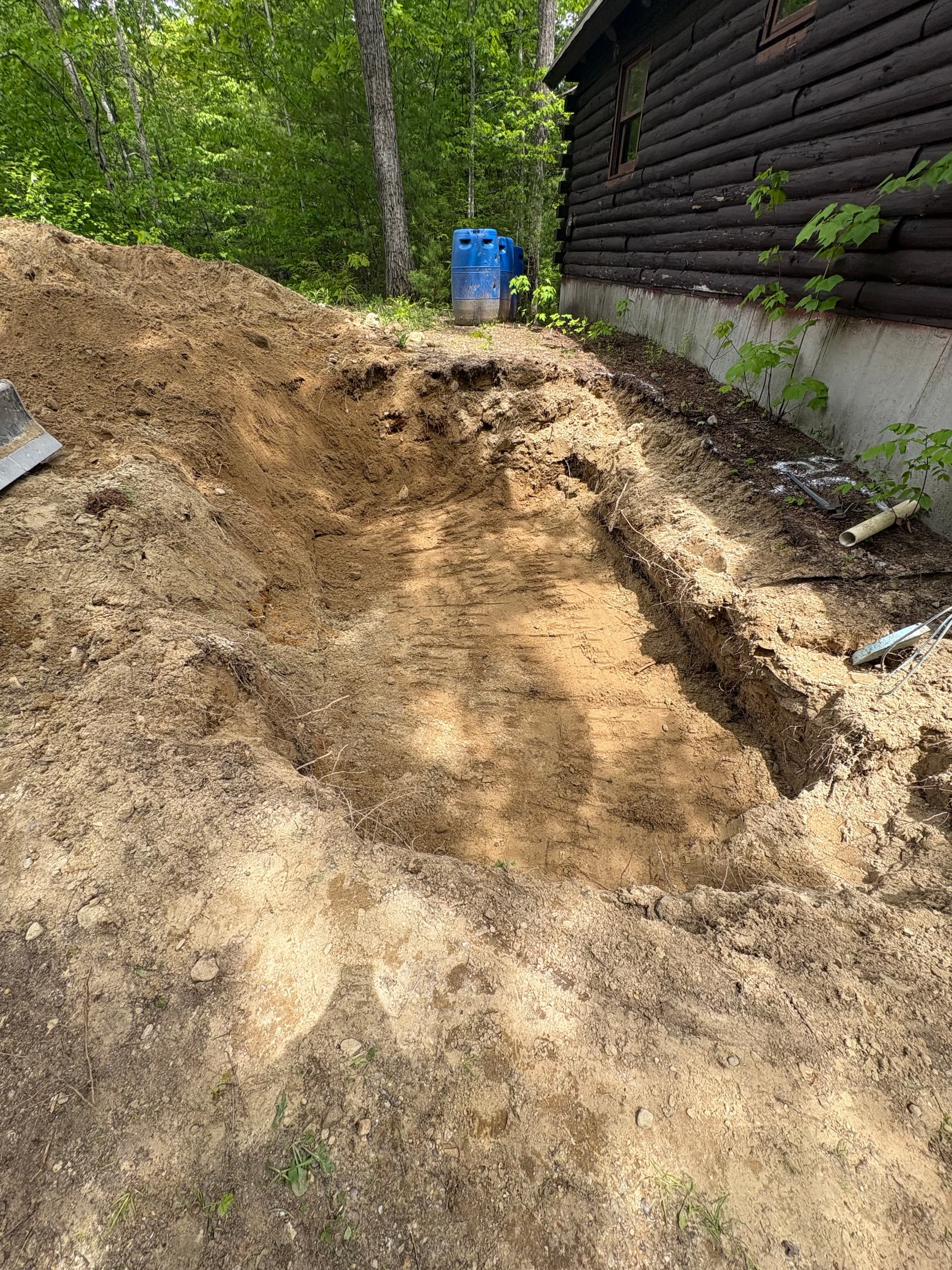 Gallery photos for Underground Heating Oil Tank Removal at a NH Lakefront Property: Image #3