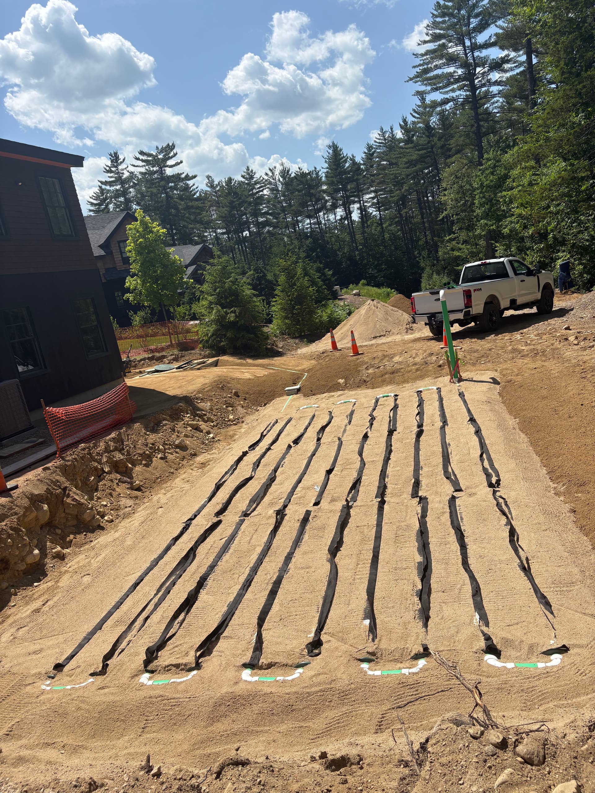Gallery photos for 4-Bedroom Septic System Install Ready for Inspection in Bartlett NH: Image #3