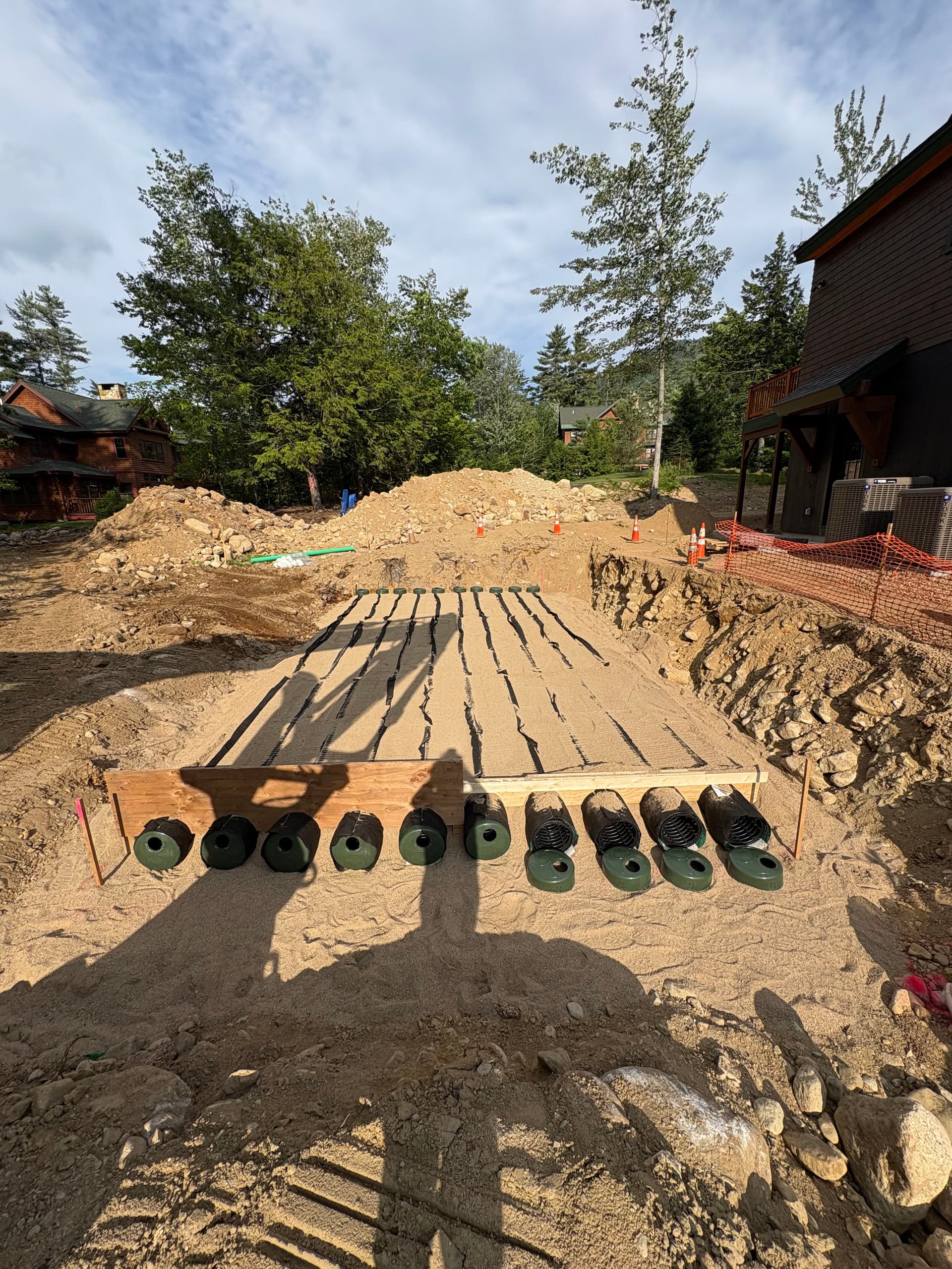 Gallery photos for 4-Bedroom Septic System Install Ready for Inspection in Bartlett NH: Image #2