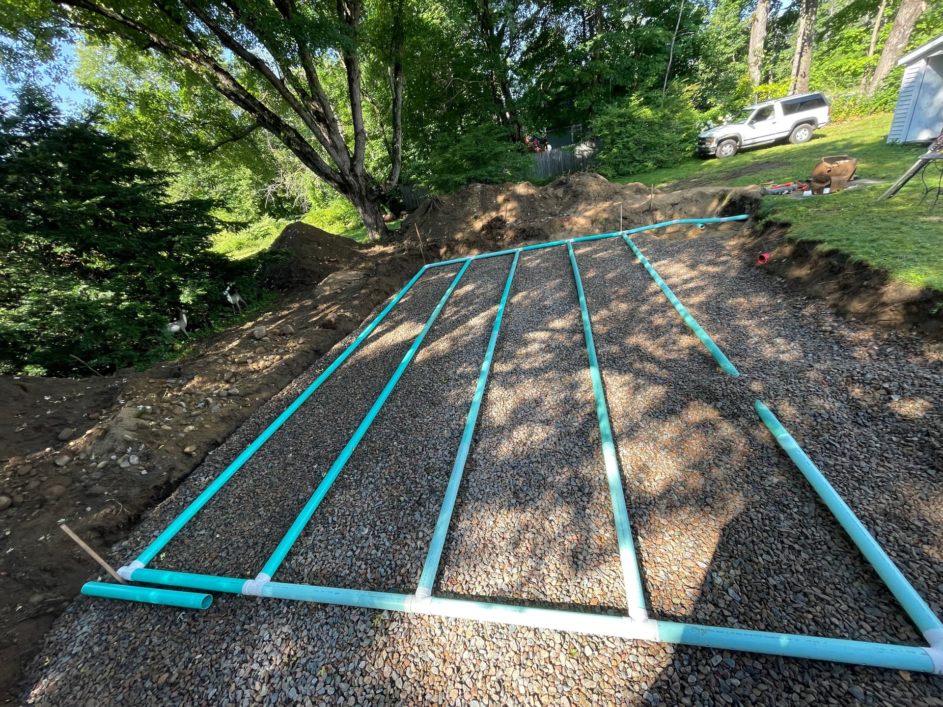Gallery photos for New Septic System Installation for a Classic Farmhouse: Image #2
