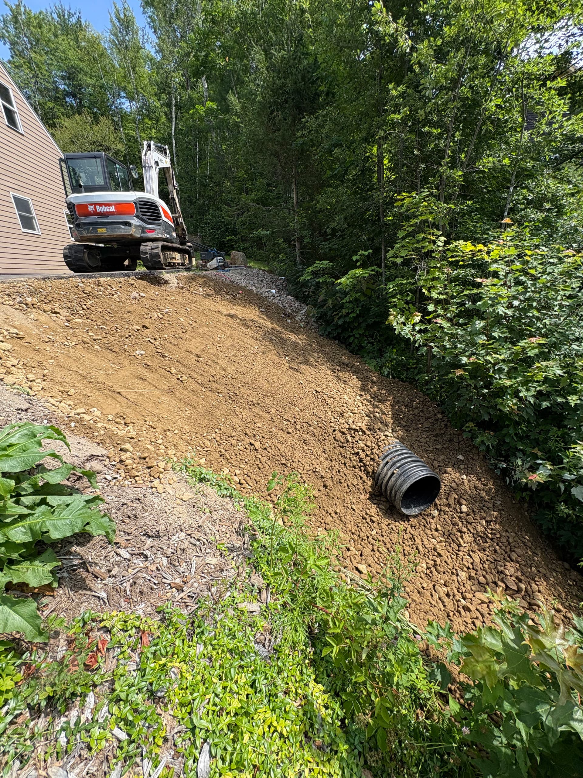Gallery photos for Failed Stormwater Drain Line Repair and Erosion Control in Jackson: Image #5