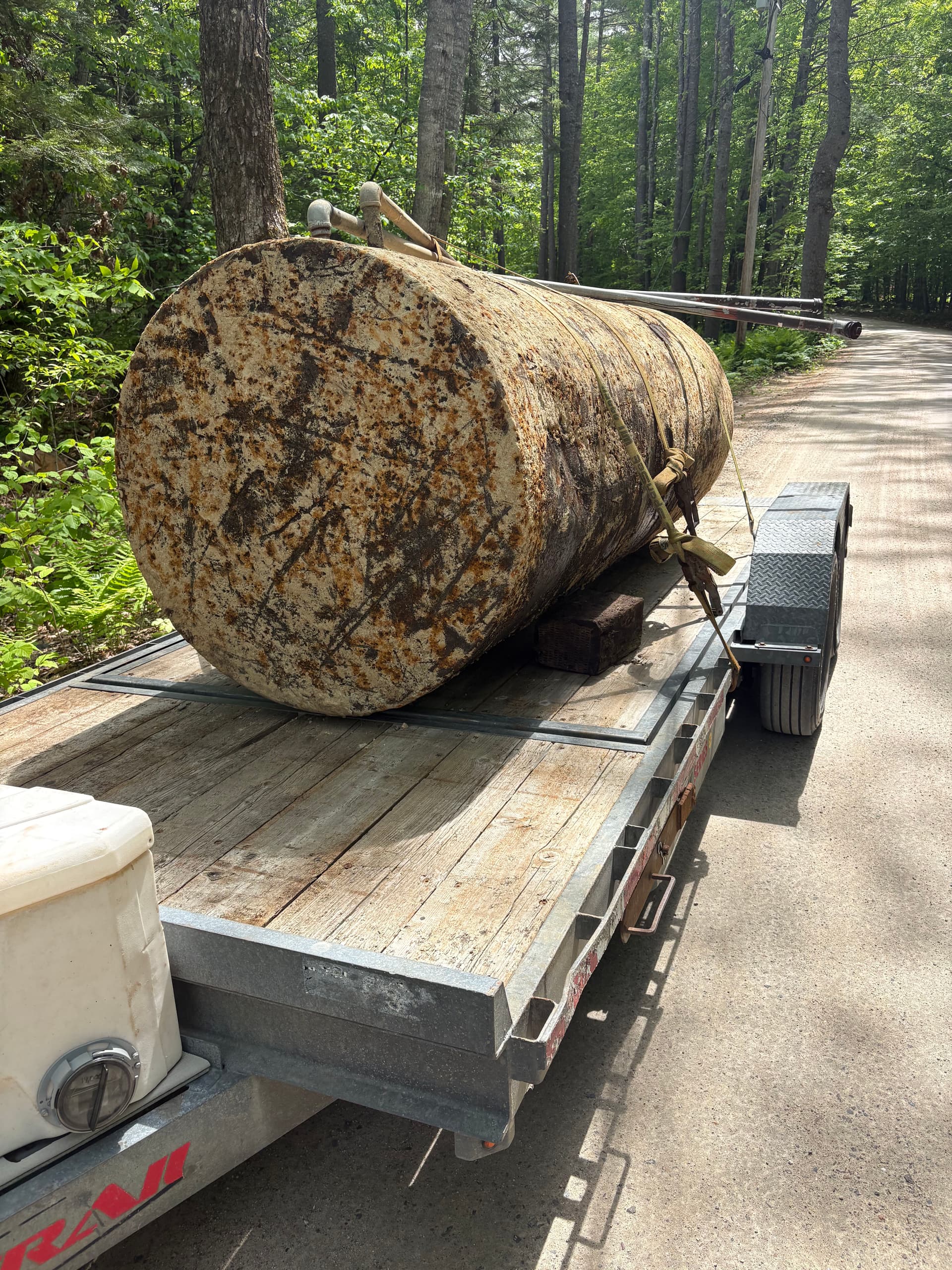 Gallery photos for Underground Heating Oil Tank Removal at a NH Lakefront Property: Image #4