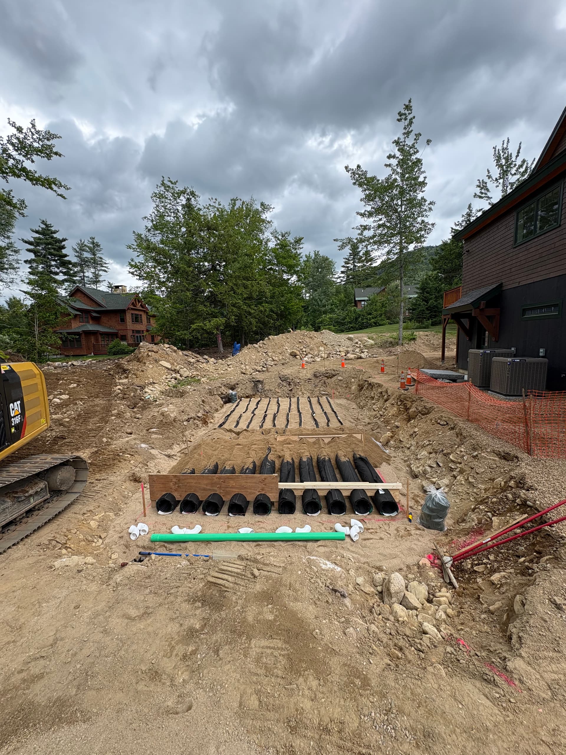 Gallery photos for 300-Foot Presby Enviro Septic System Install in North Conway: Image #1