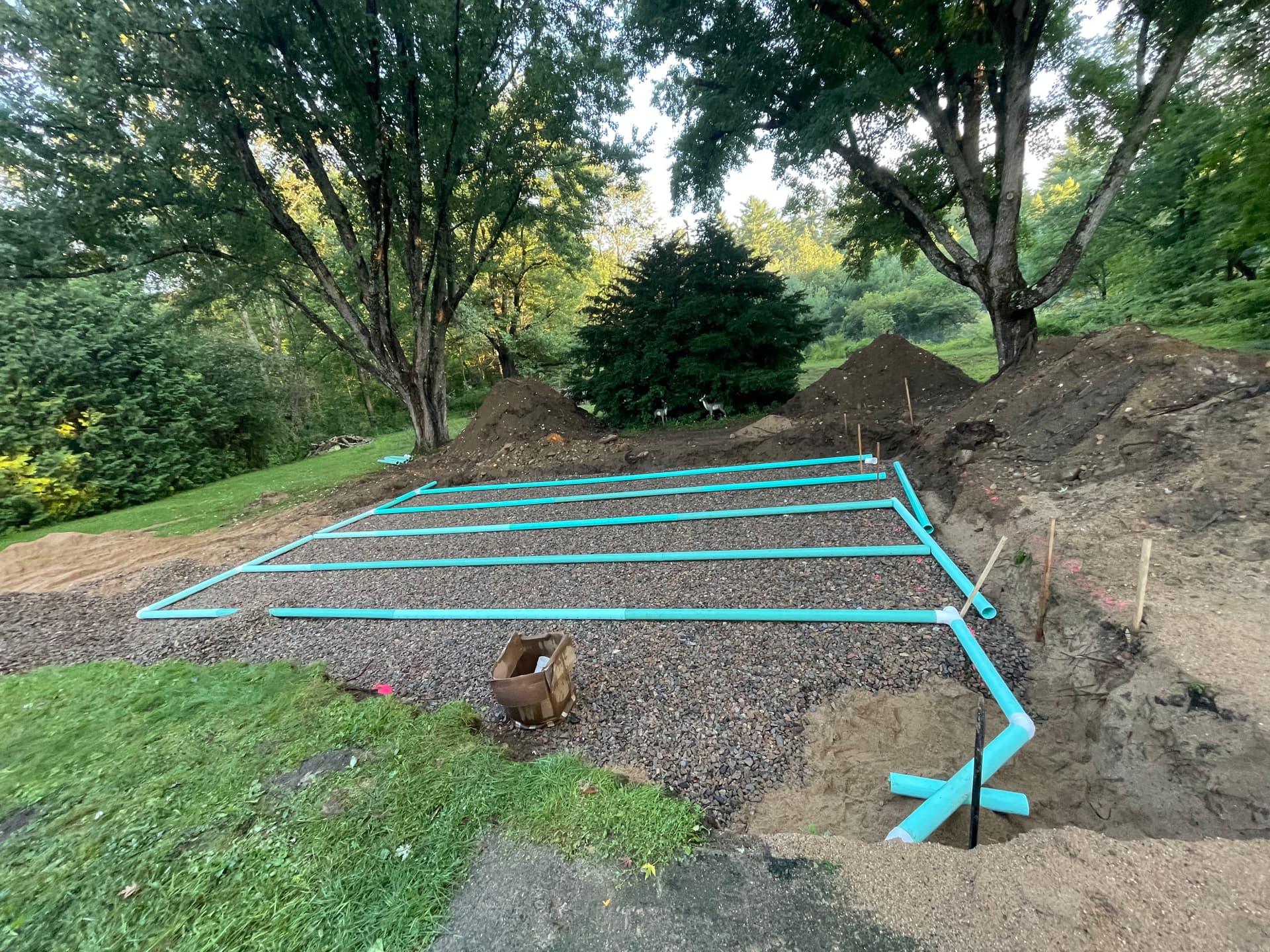 Gallery photos for New Septic System Installation for a Classic Farmhouse: Image #1