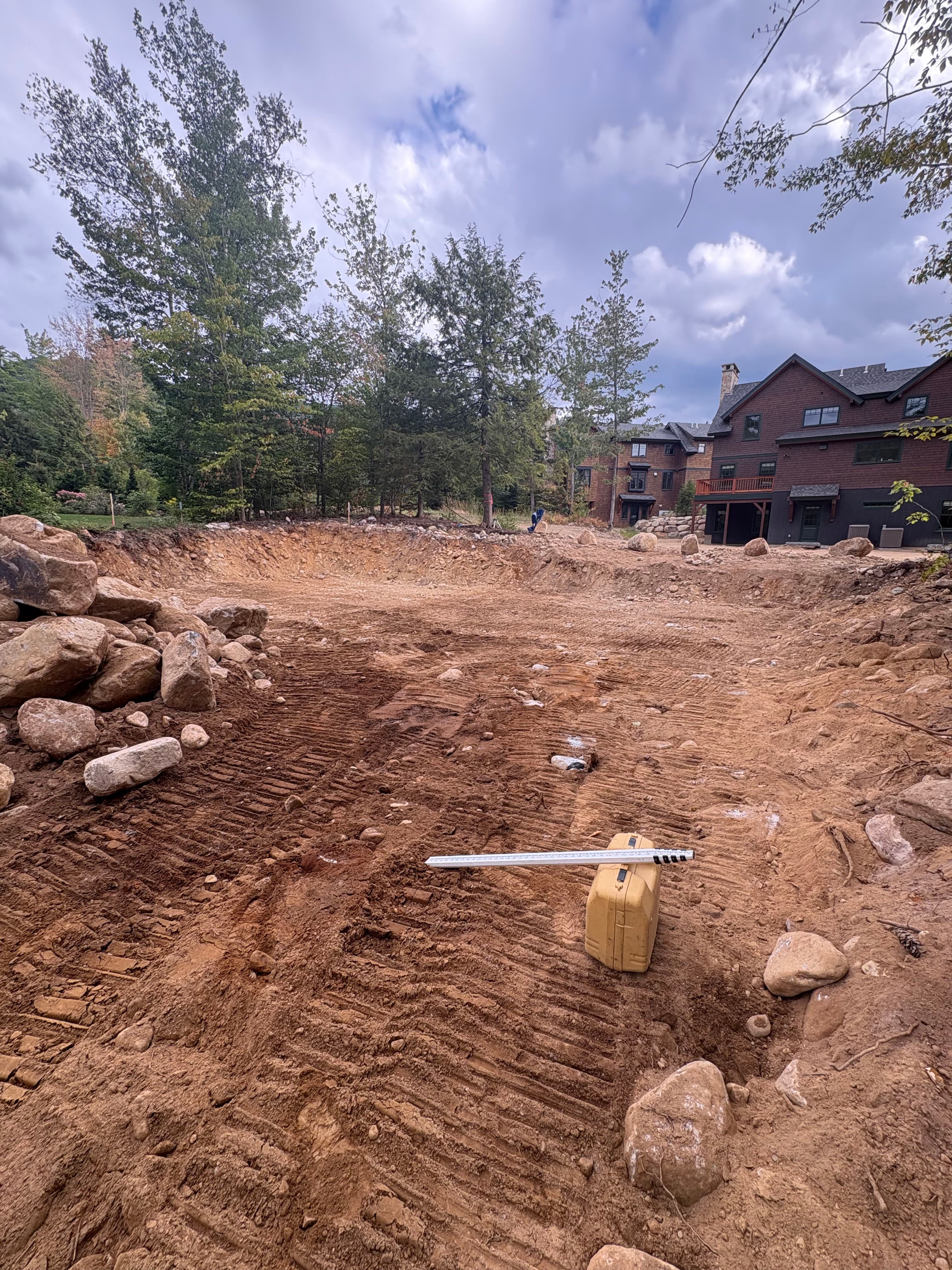 Project Foundation Digging and Full Site Work in North Conway NH image