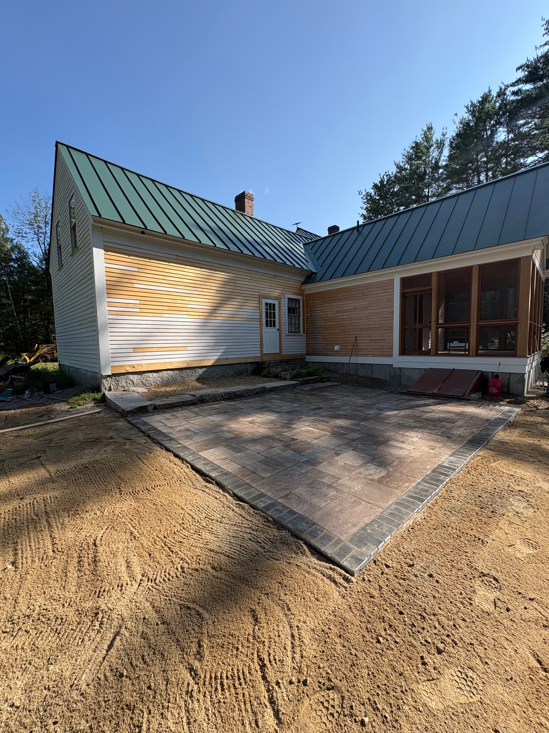 Gallery photos for Uni-Lock Paver Patio Built for New England Weather in North Conway: Image #1