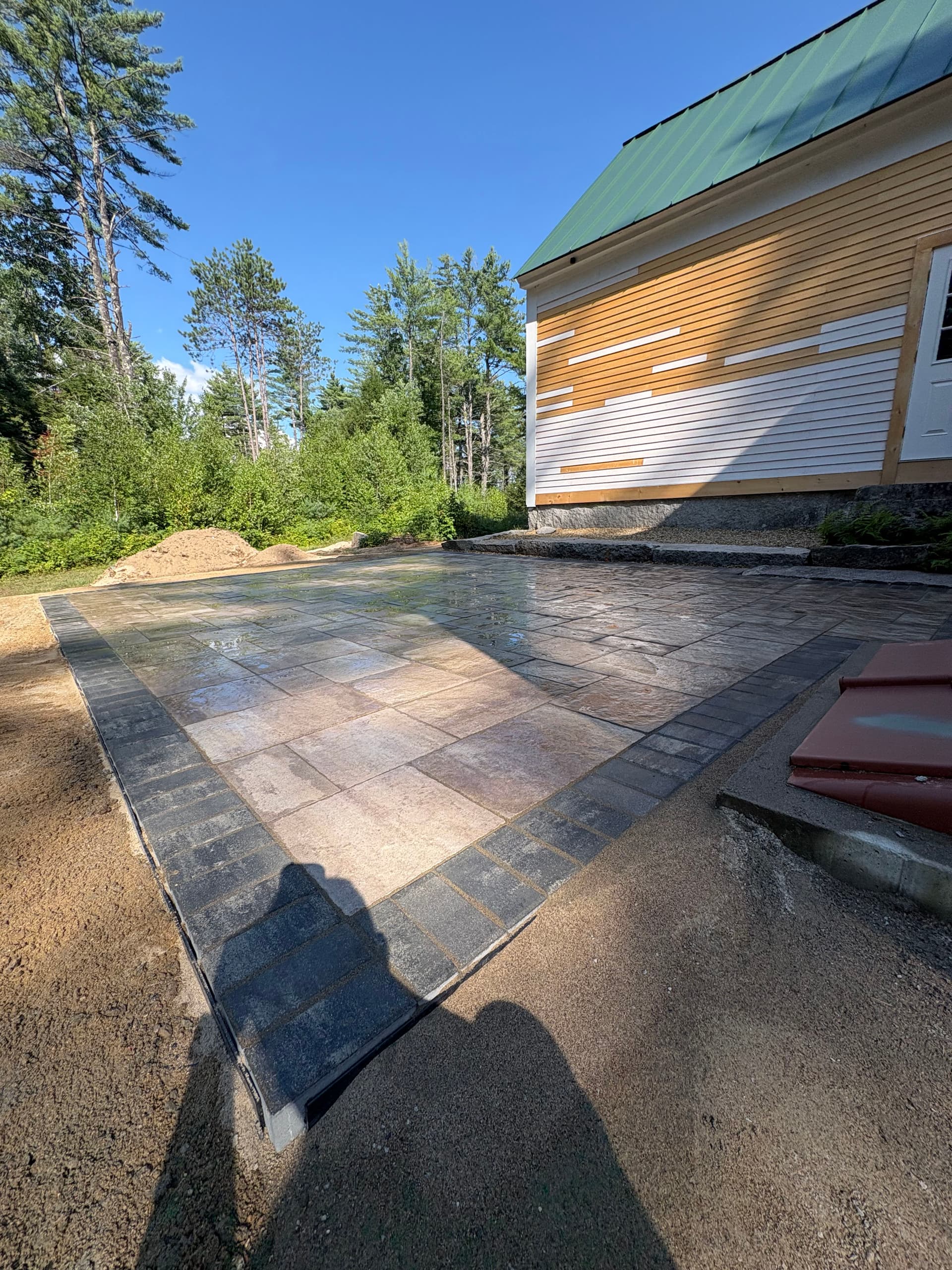 Gallery photos for Uni-Lock Paver Patio Built for New England Weather in North Conway: Image #2